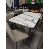 Cтол 'Турин' пластик 1100*700(400) мм раздвижной