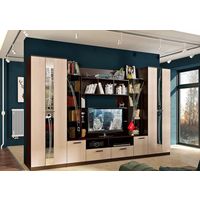 Венеция Стенка для гостиной /Венге/Лоредо