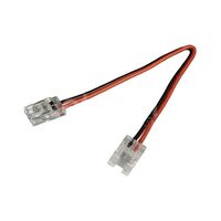 Коннектор (КА-1051808) для LED лент 8мм двухсторонний с проводом 5см (универсальный)