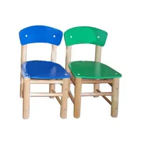 Стульчик детский 'Слоник' с вогнутой спинкой (краска)