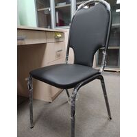 Стул РС02М /201 кз черный /каркас черн.