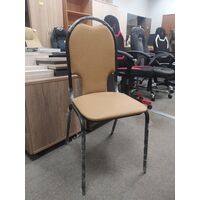 Стул РС02М /205 кз песочн /каркас черн.